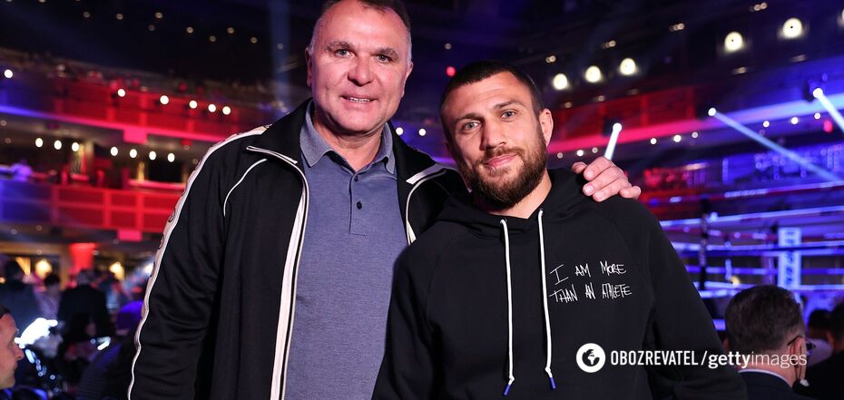 Egis Klimas and Vasyl Lomachenko