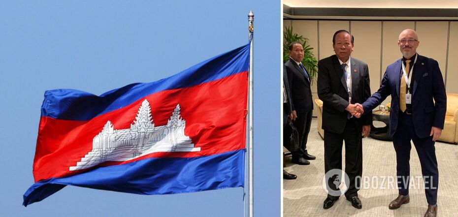 Reznikov spoke with the Minister of National Defense of Cambodia