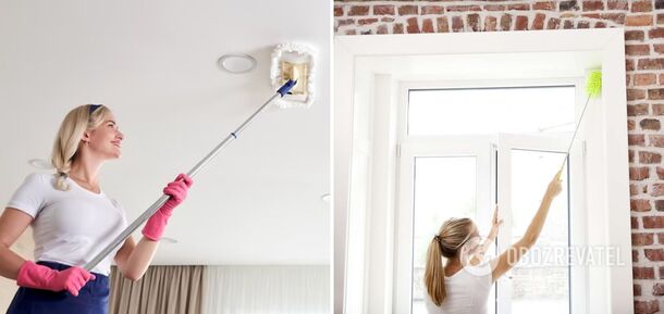 How to remove dust throughout the house so that it doesn't fly around: the method will amaze you
