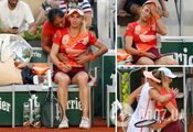 Ukrainian failed to finish the match at Roland Garros: she was called for a doctor