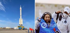 Spent 6 months on the space station: the crew of the Shenzhou-15 returned to Earth. Photo