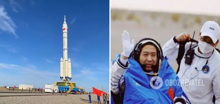 Spent 6 months on the space station: the crew of the Shenzhou-15 returned to Earth. Photo