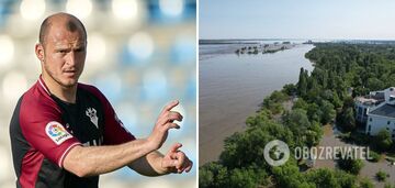 "We are dealing with...." Zozulya reacted to the bombing of the Kakhovka hydroelectric power plant by swearing at the occupants