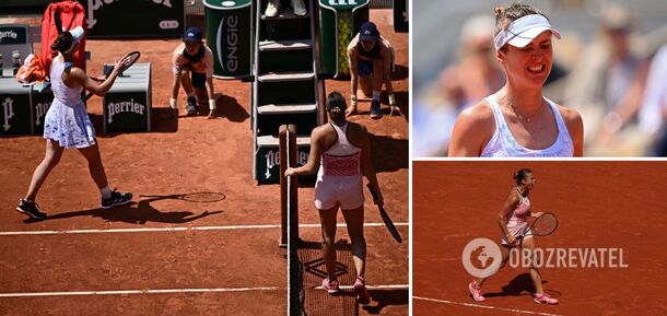 Svitolina lost to the 1st racket of Belarus at Roland Garros. Ukrainian was booed after provoking her opponent with a handshake