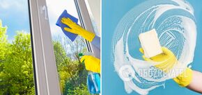 What to rub on the windows to make them perfectly clear: an effective trick