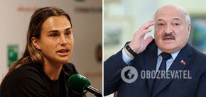 Best tennis player of Belarus made an unexpected confession about Lukashenko and faced a response