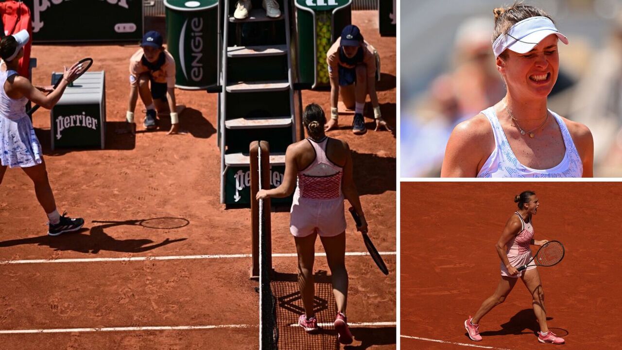 Svitolina lost to the 1st racket of Belarus at Roland Garros. Ukrainian was booed after provoking her opponent with a handshake