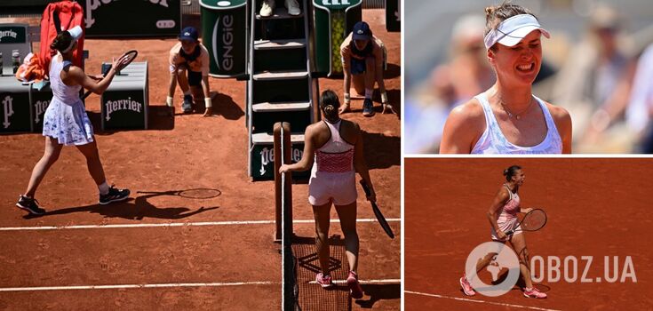 Svitolina lost to the 1st racket of Belarus at Roland Garros. Ukrainian was booed after provoking her opponent with a handshake