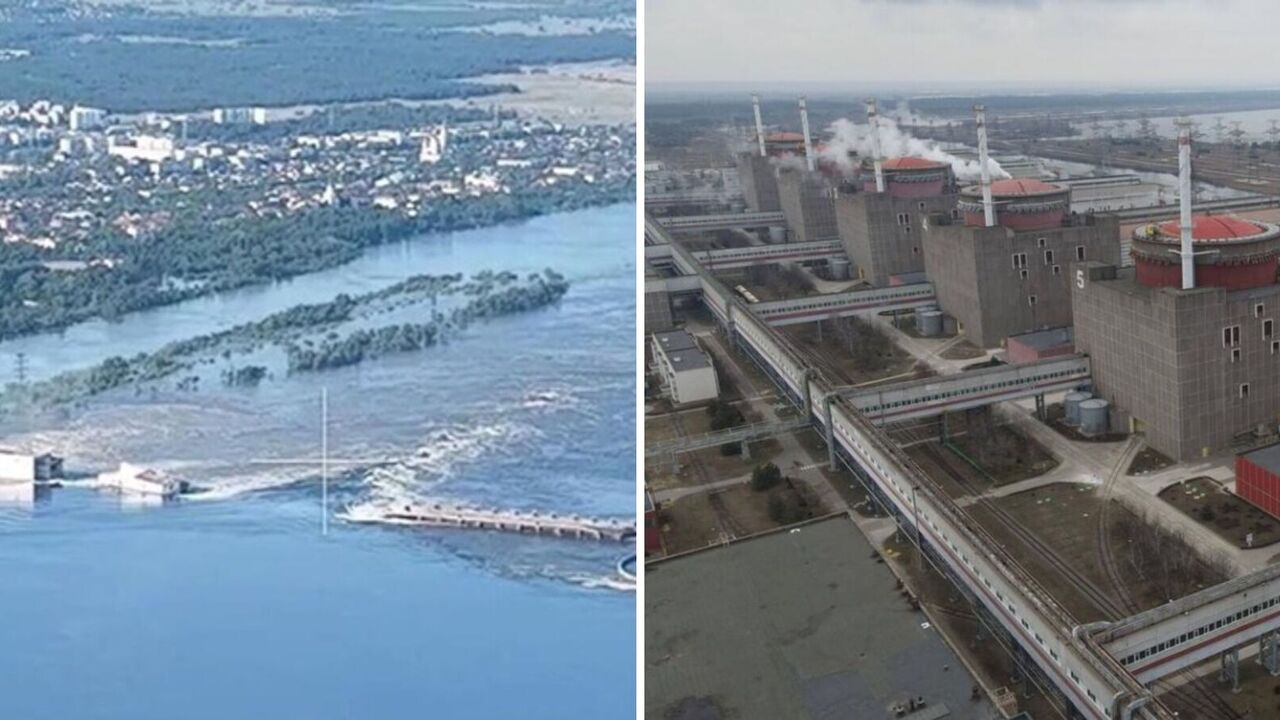Jakie jest zagrożenie dla elektrowni jądrowej Zaporoże z powodu wybuchu w elektrowni Kachowka i czy możliwy jest wypadek jądrowy: Oświadczenie "Energoatom"