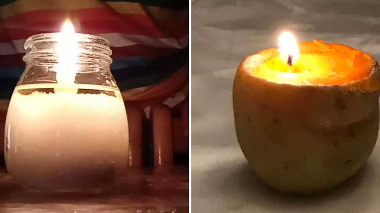 How to make your own candles without wax: еhe ingredients are in every kitchen