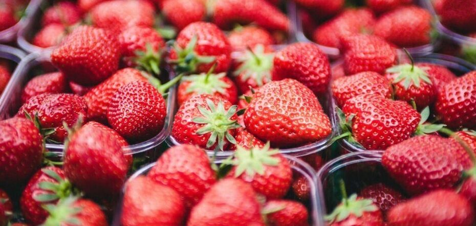 Fresh strawberries