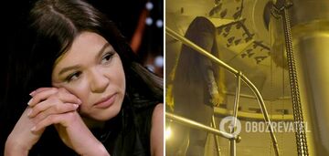 "Putin Causes Global Catastrophe": Ruslana showed archival photos of the Kakhovka hydroelectric plant before it was blown up