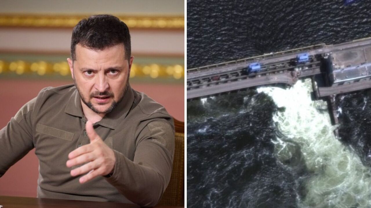 Zelensky on the consequences of the explosion of the Kakhovka HPP: hundreds of thousands of people were left without normal access to drinking water