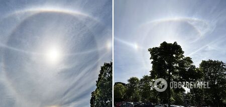 An 'eye of God' appeared in the sky in Britain: photo of a unique phenomenon