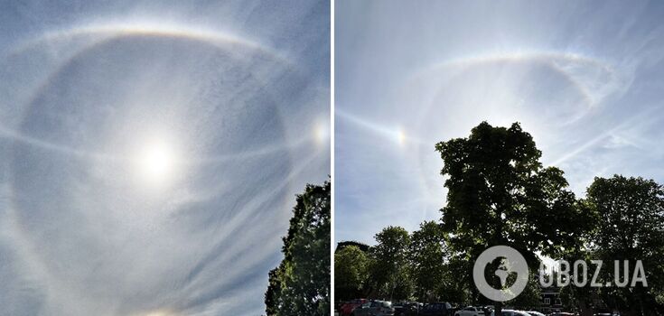An "eye of God" appeared in the sky in Britain: photo of a unique phenomenon