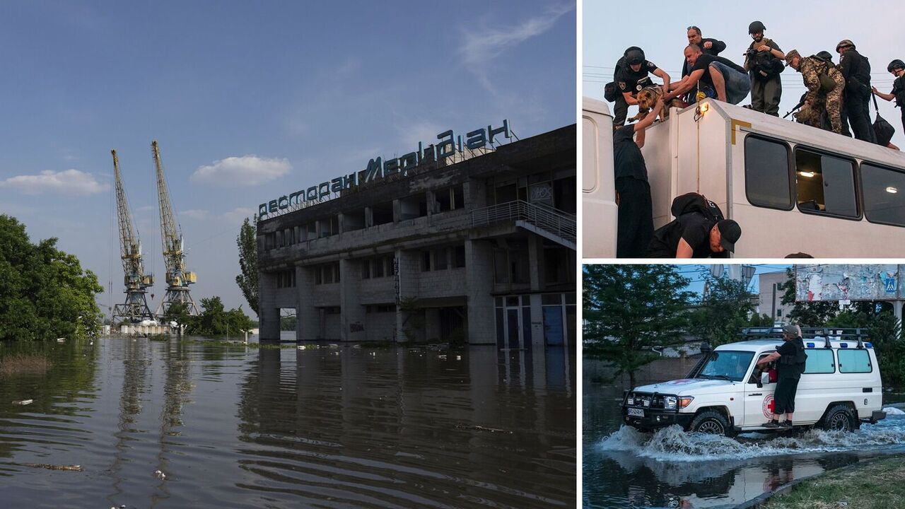 In Oleshki, water reaches the roofs of houses, people beg for help: what happens after the occupants blow up the Kakhovka hydroelectric power plant (updated)