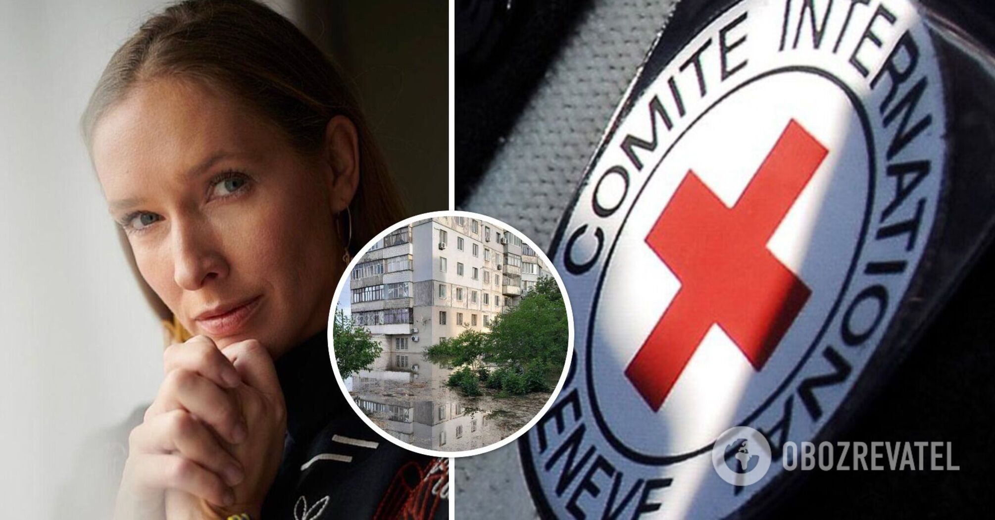 "People are drowning alive": Osadcha accuses Red Cross of inaction and calls for help for Ukraine. Video.