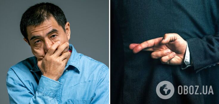 7 gestures that reveal a person is lying: how to spot a lie in a few minutes. Photo.