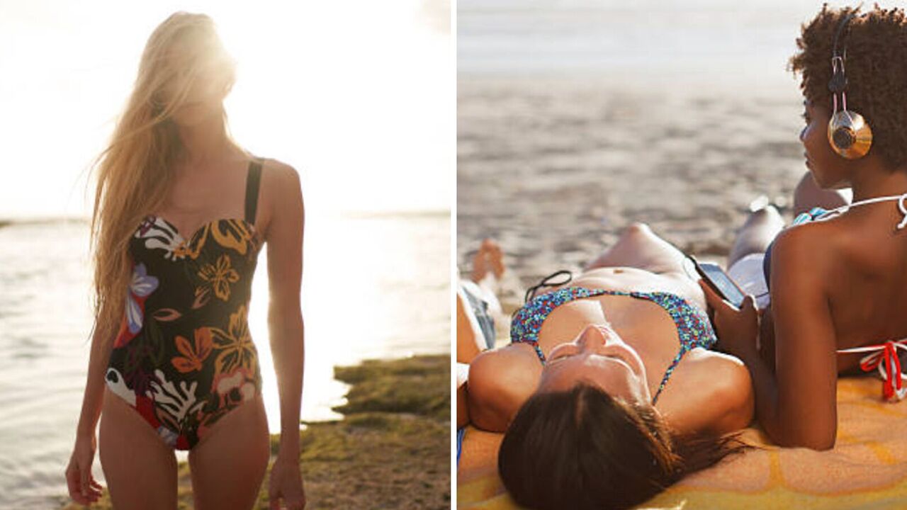 If you didn't have time to lose weight: 5 life hacks to hide figure flaws on the beach. Photo.