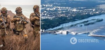 Eksplozja HPP Kakhovka miała dwa dodatkowe cele, - Major Hetman