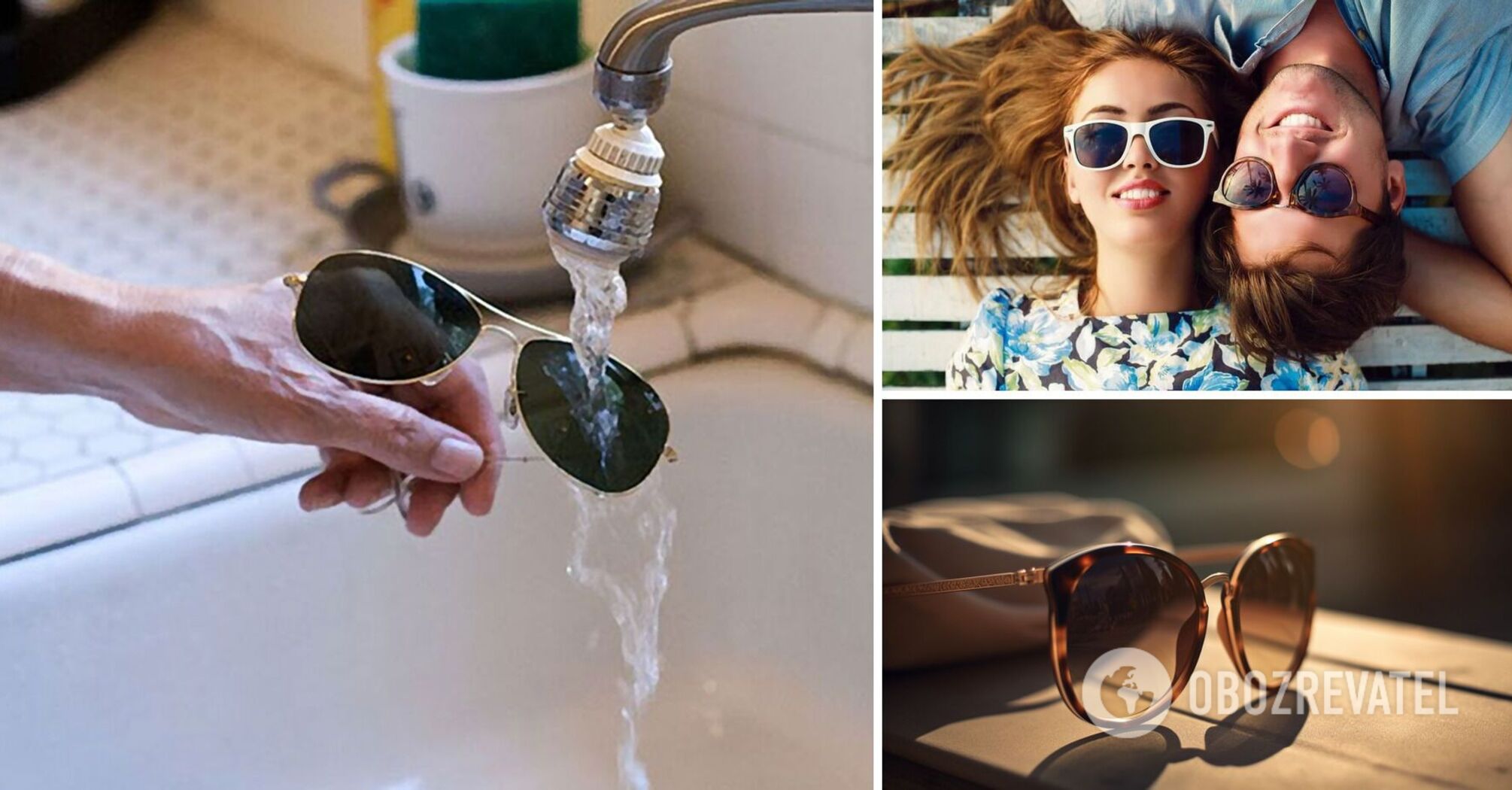 How to clean sunglasses without damaging or scratching them: the best way