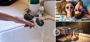 How to clean sunglasses without damaging or scratching them: the best way