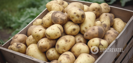 Where to store potatoes better: they don't spoil for three times as long