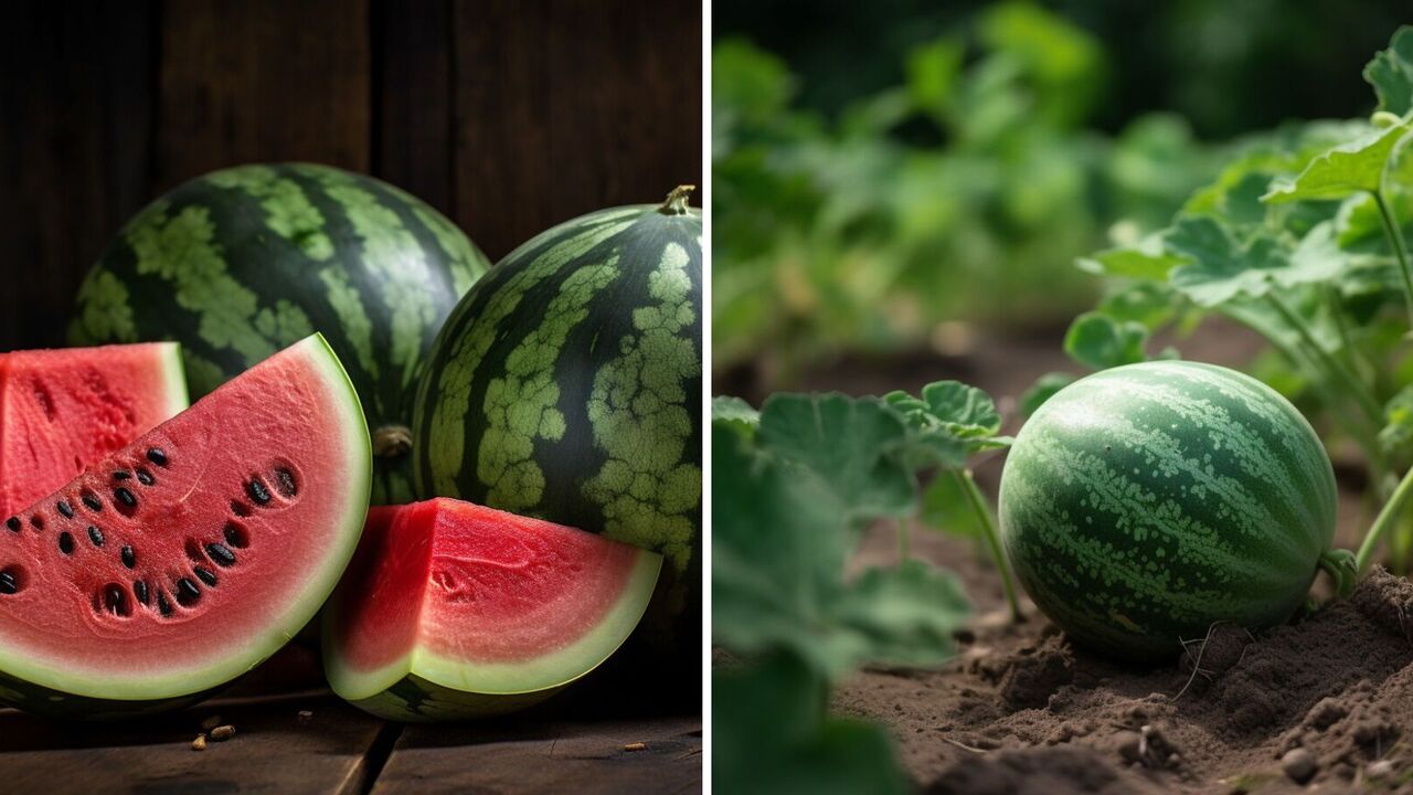 How to grow sweet large watermelons: the main rule