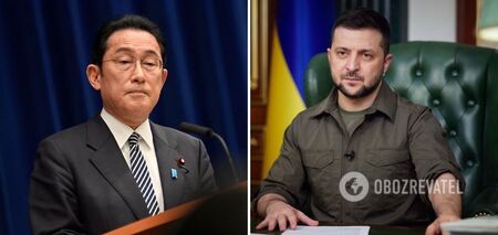 Zelenskyy discusses with Japanese Prime Minister the occupiers' undermining of Kakhovka HPP and implementation of the Ukrainian peace formula