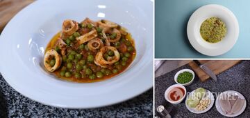 3 must-have summer dishes: risotto, salad and squid with peas