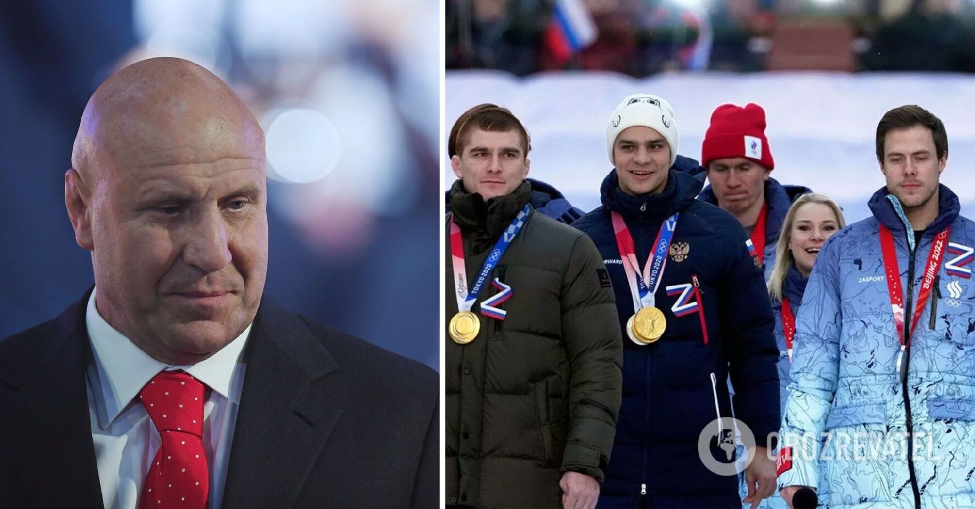 Russian Olympics champion calls opponents of Russia's war in Ukraine an "aggressive minority" that "imposes outrages"