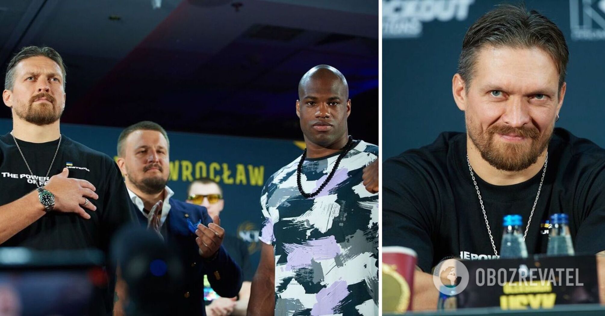 "Ukrainian Armed Forced! Glory to Ukraine!" How the first battle of views between Usyk and Dubois went. Video