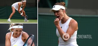 Switolina po raz pierwszy w karierze pokonała Azarenkę i dotarła do ćwierćfinału Wimbledonu