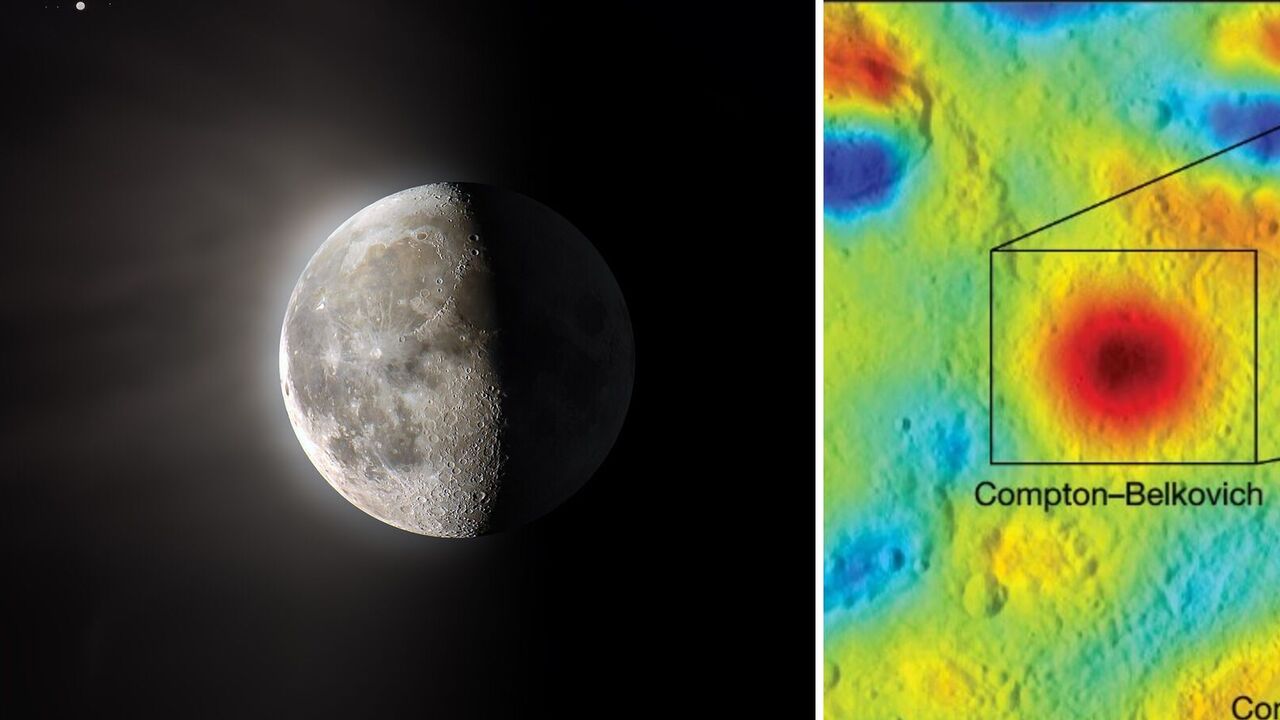 Radioactive slab discovered under the Moon's surface that emits heat: what is it?