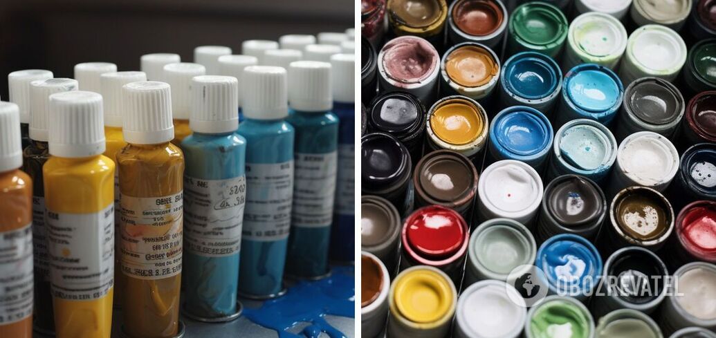 Разница между гуашью и акриловой краской