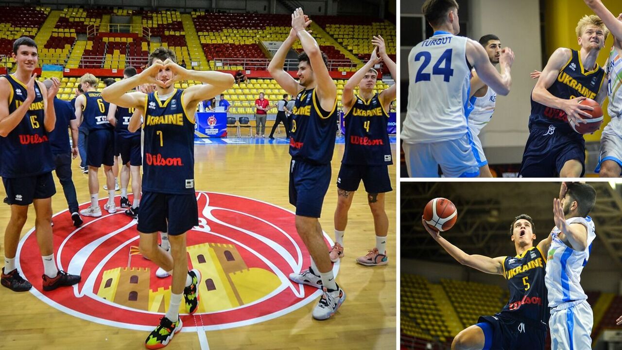 Ukraina odniosła drugie zwycięstwo w Młodzieżowym EuroBaskecie 2023