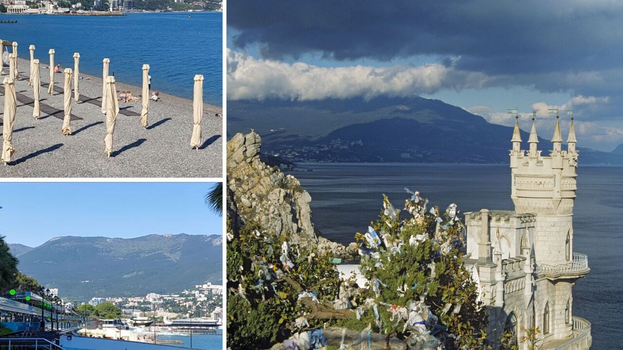 There are few holidaymakers in Crimea and prices are falling