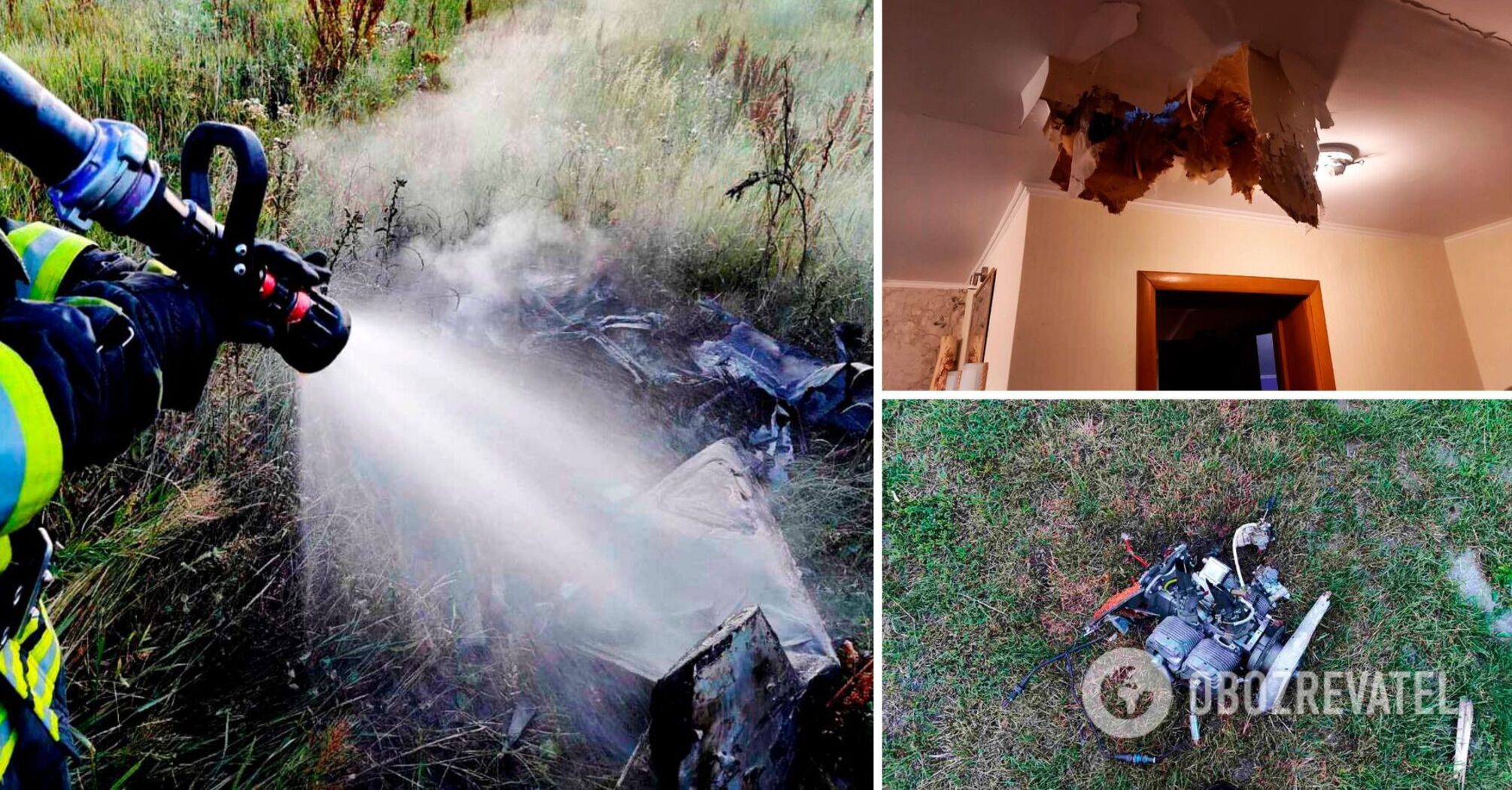 Consequences of falling debris from downed drones