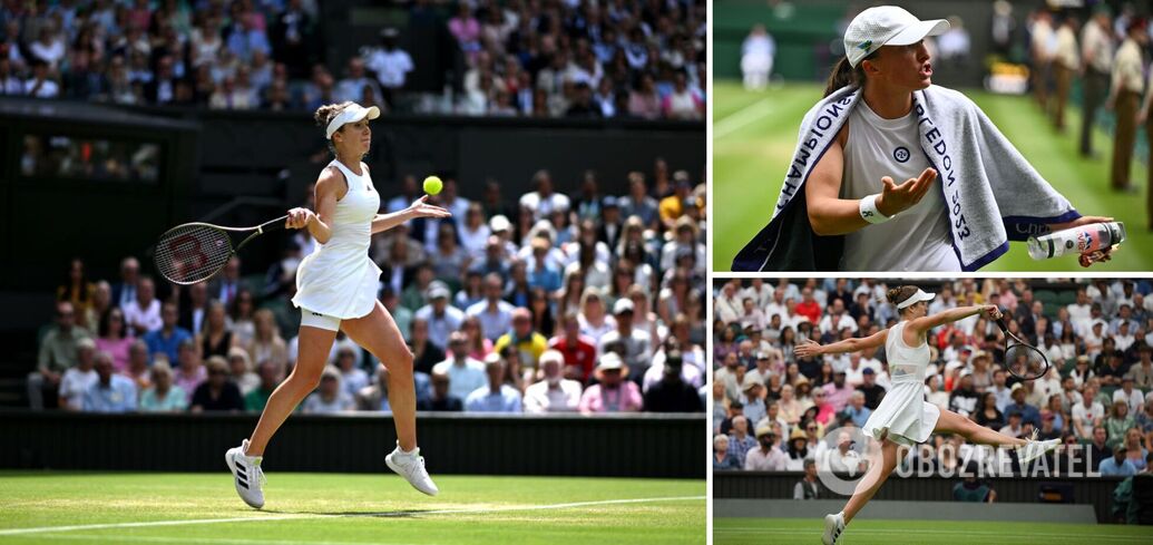 Svitolina defeats the world's best tennis player to reach the semi-finals of Wimbledon 2023