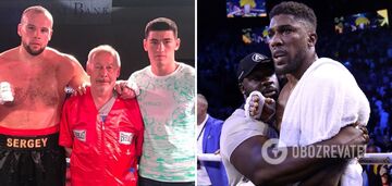 Russian coach puts a cross on Joshua after he refused to train in Russian Federation