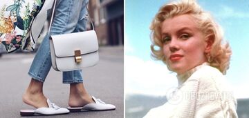Marilyn Monroe set the trend: what are mule shoes and what to wear them with to look unrivaled. Photo
