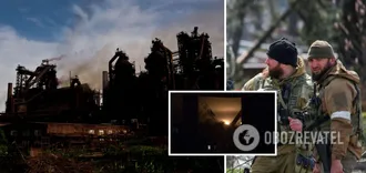 Kolejne uderzenie w okupowanym Mariupolu: barak żołnierzy Kadyrowa został trafiony