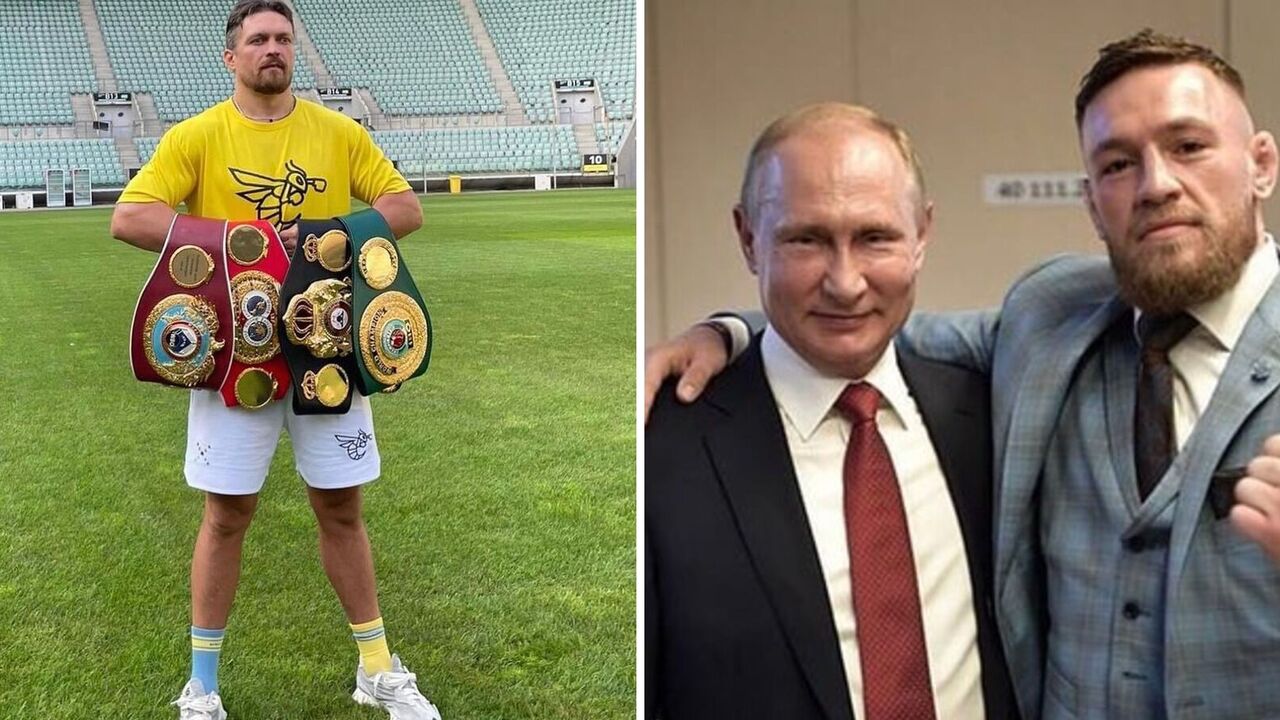 Usyk wyzwał do walki Conora McGregora, który podziwiał Putina