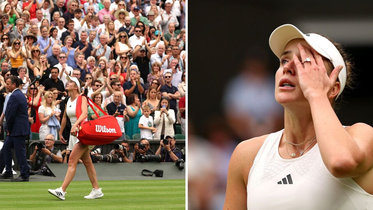 Switolina ze łzami w oczach opuszcza kort centralny na Wimbledonie. Wideo