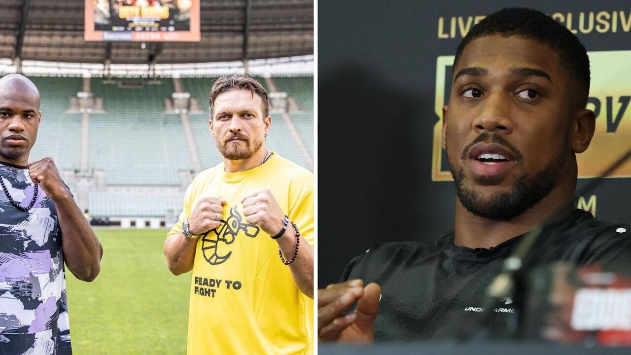 "If he misses..." Joshua makes a prediction for Usyk-Dubois fight