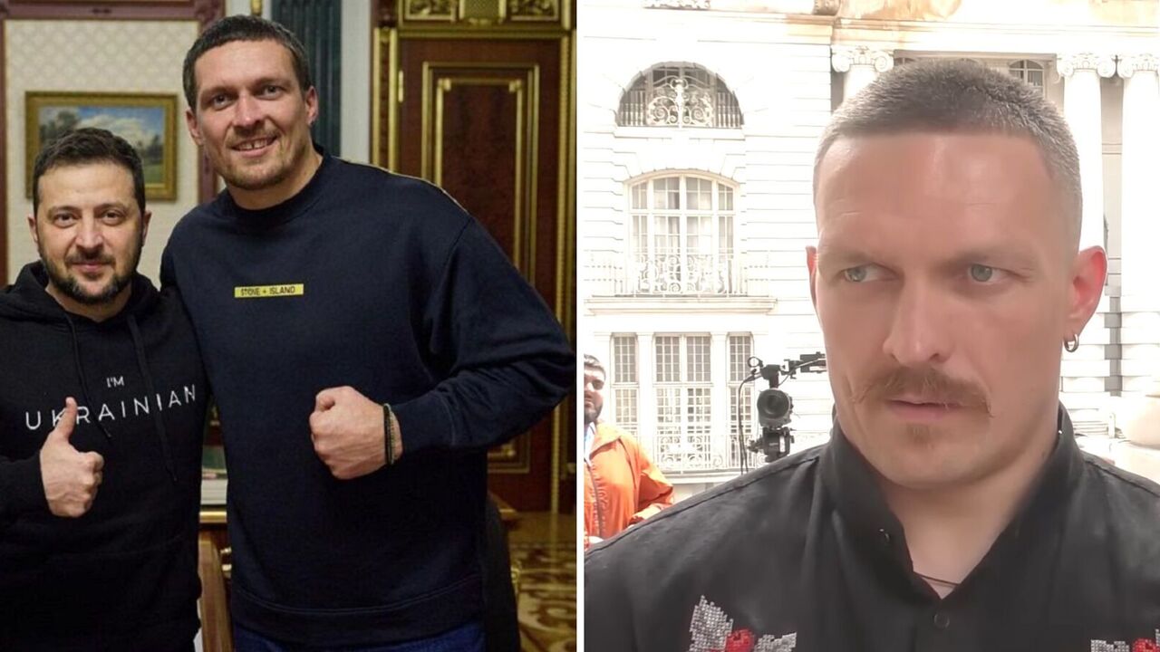 Usyk zaalarmował rosyjskich propagandystów, mówiąc, że chce zostać prezydentem Ukrainy