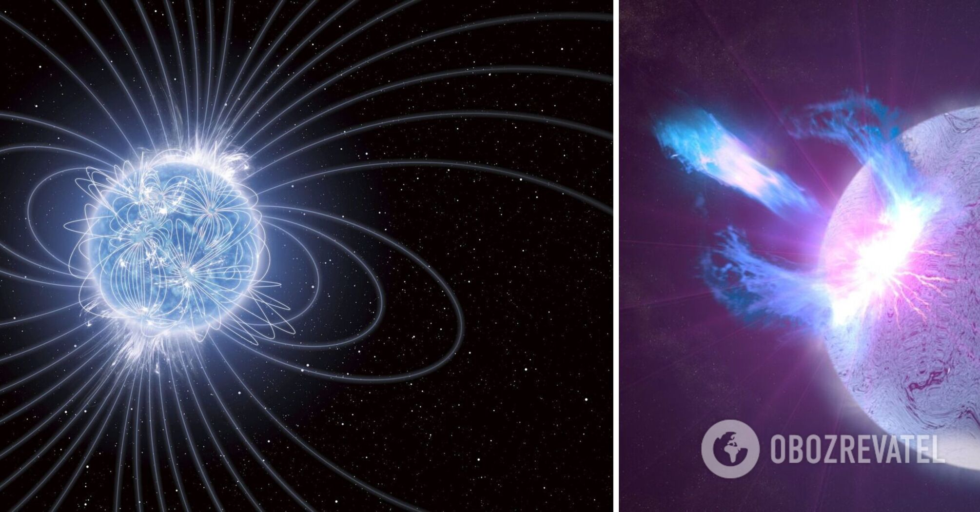 Radio signals from distant galaxies turned out to be echoes of powerful explosions: scientists have solved the mystery