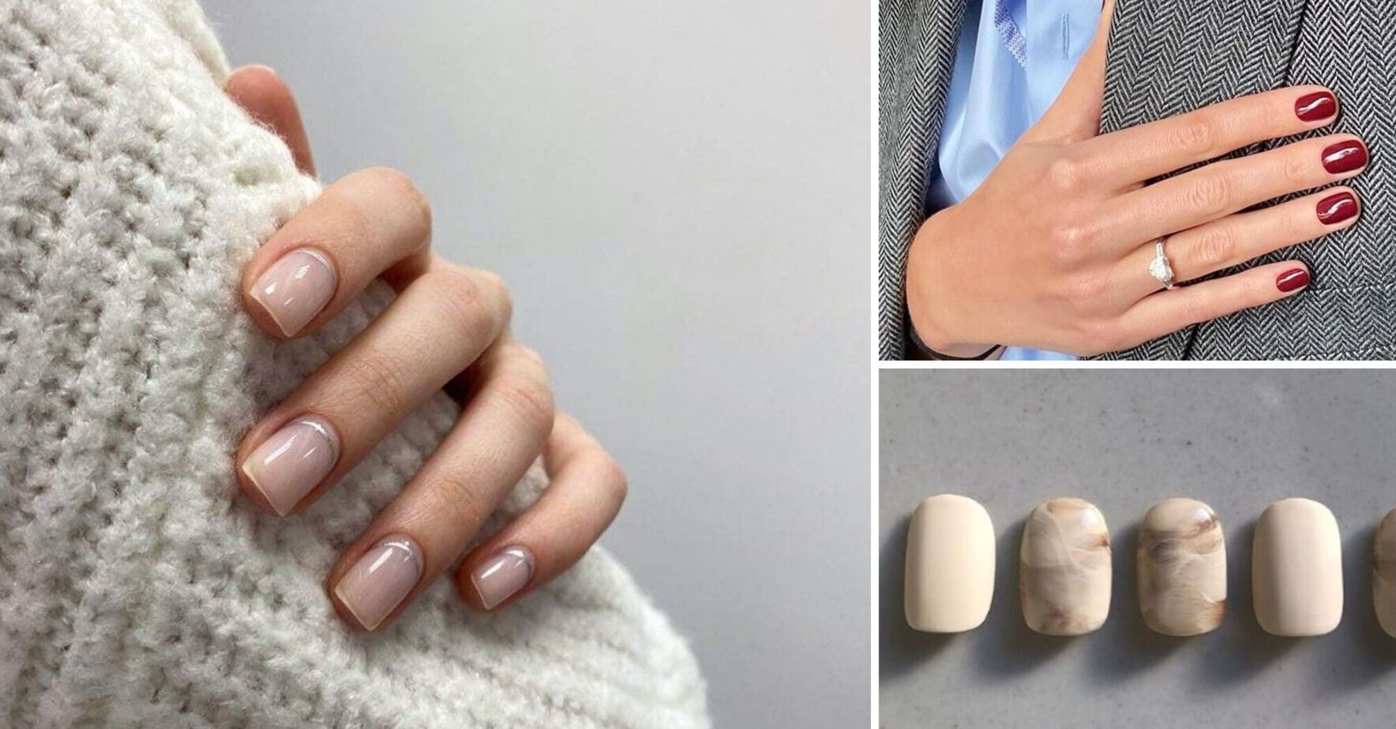 Manicure "bogatej dziewczyny": cztery najlepsze pomysły dla tych, którzy chcą wyglądać luksusowo. Zdjęcie