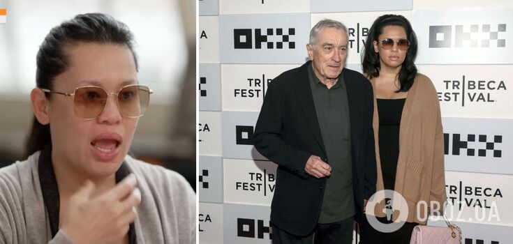 Robert De Niro's 45-year-old girlfriend had her face paralyzed after giving birth: she couldn't eat and started stuttering