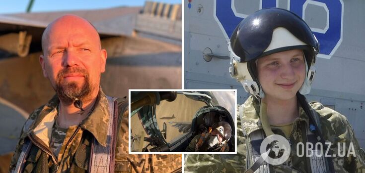 Learned to fly with his pain: Colonel Ihor Parkhomenko avenges the occupants for his dead son-pilot. Photo